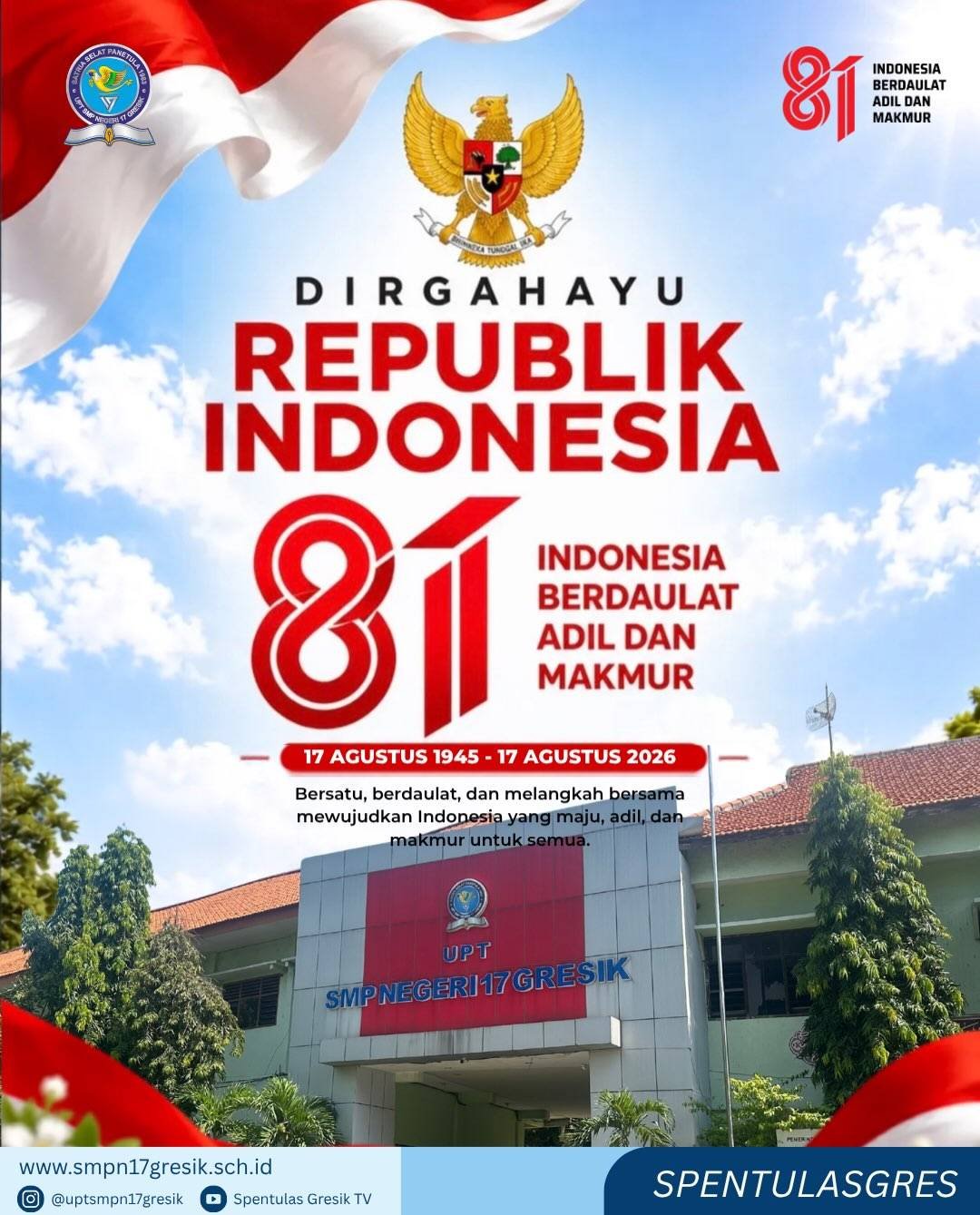 DIRGAHAYU REPUBLIK INDONESIA Ke-81